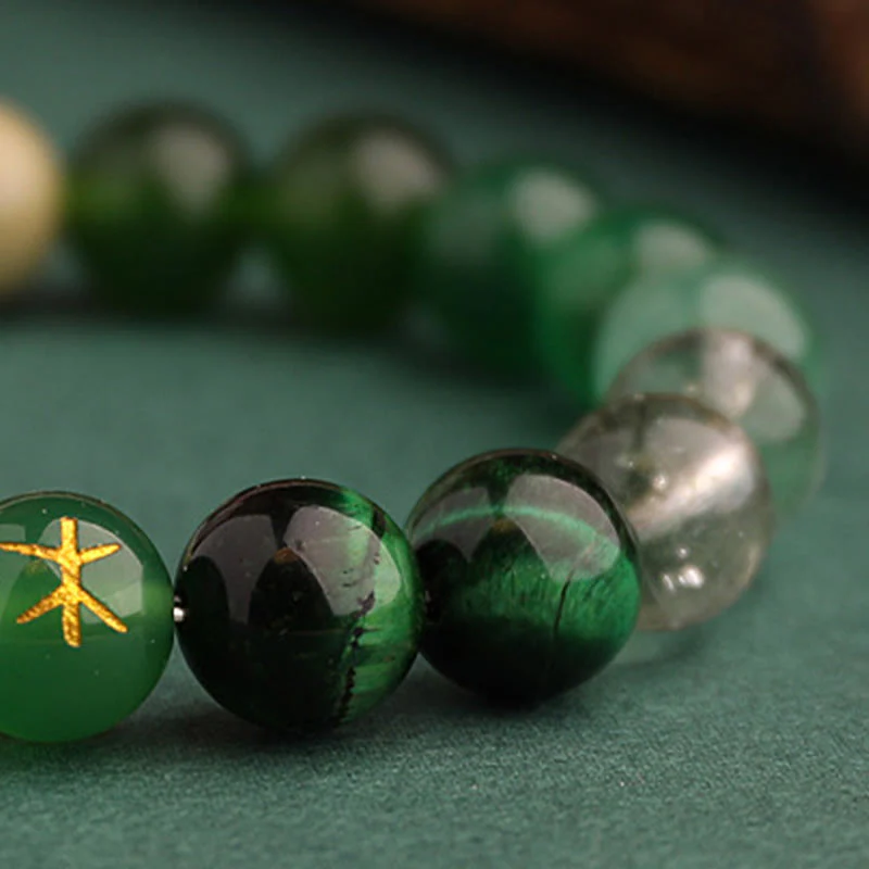 Bracciale Buddha Stones Five Elements Vari Agata Equilibrio Fortuna - Image 19