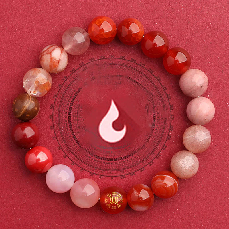 Bracciale Buddha Stones Five Elements Vari Agata Equilibrio Fortuna - Image 34