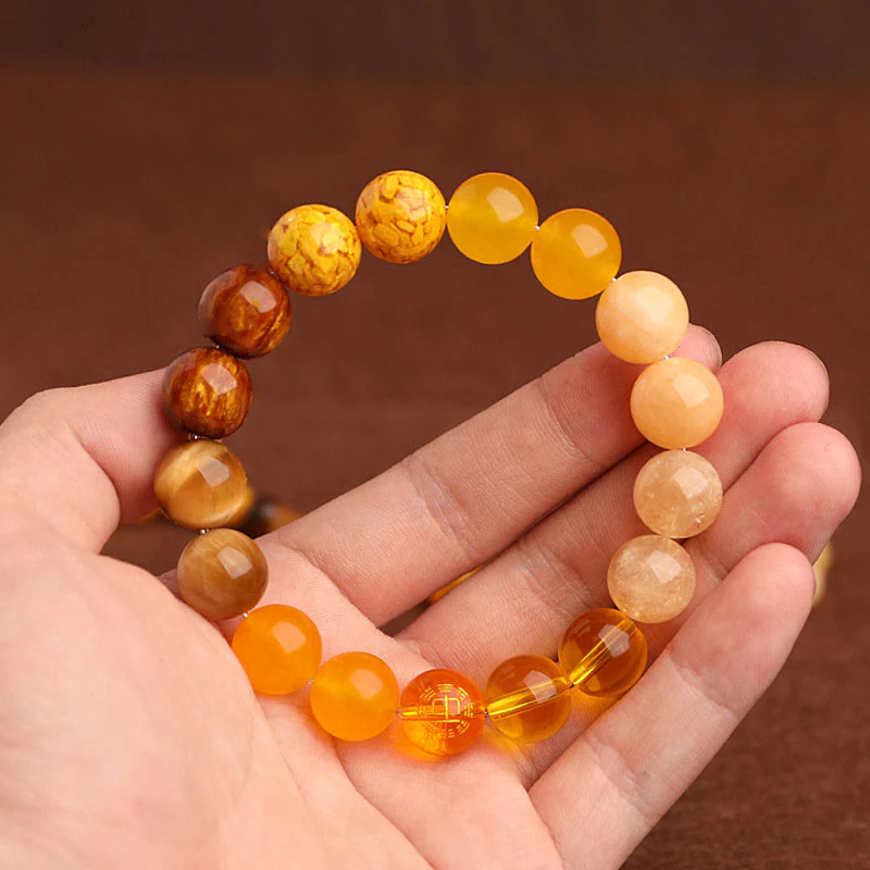 Bracciale Buddha Stones Five Elements Vari Agata Equilibrio Fortuna - Image 52