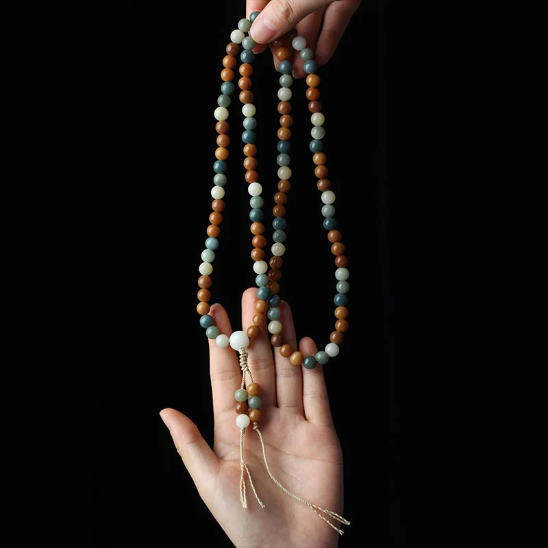Braccialetto di saggezza di Mala Harmony Bodhi Seed Buddha Stones - Image 9