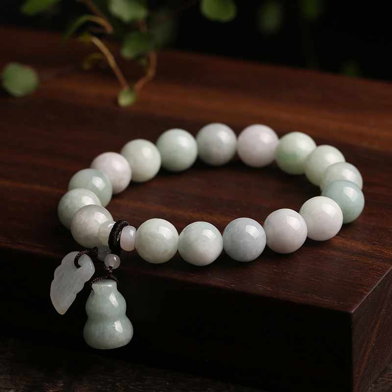 Braccialetto di successo Buddha Stones Natural Jade Pi Xiu Buddha Zucca Mela - Image 6