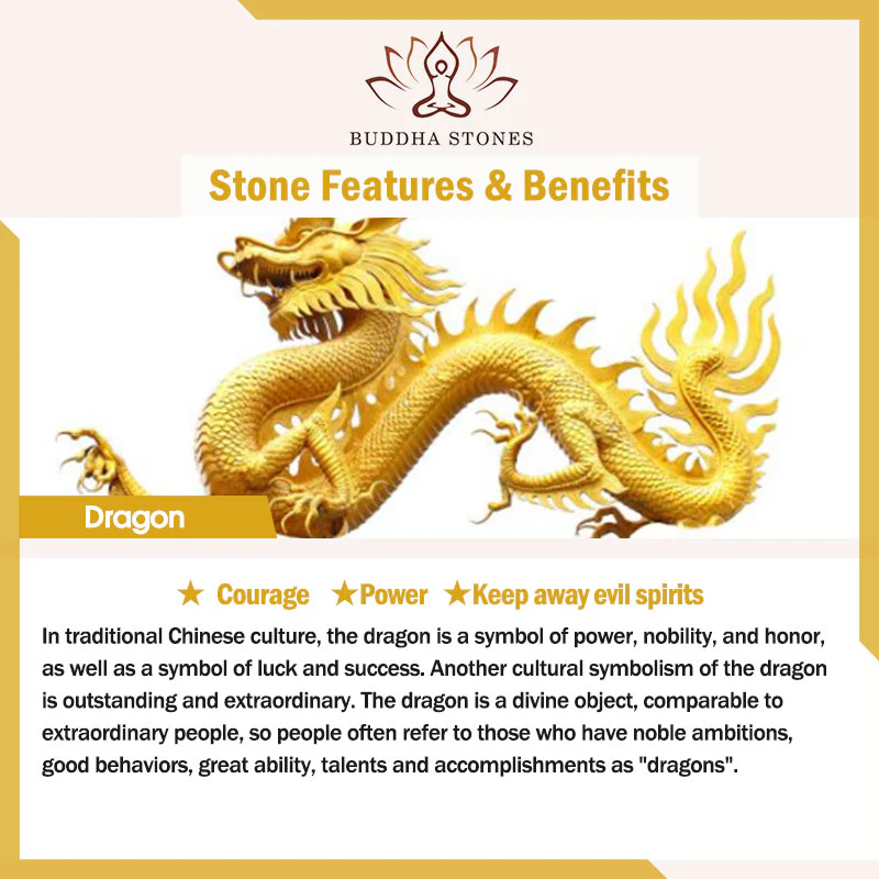 Buddha Stones Decorazione bruciatore di incenso protezione drago tibetano - Image 23