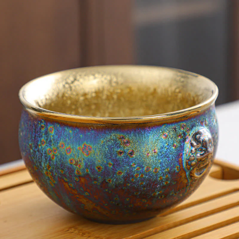 Buddha Stones Tazza da tè in ceramica colorata Tazze da tè - Image 17