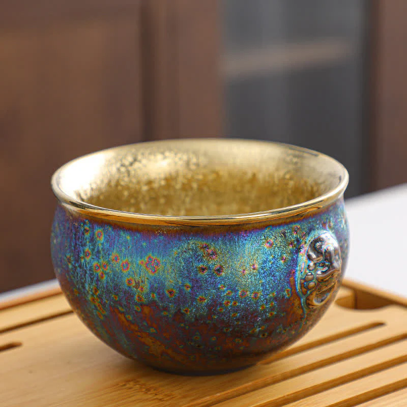 Buddha Stones Tazza da tè in ceramica colorata Tazze da tè - Image 18