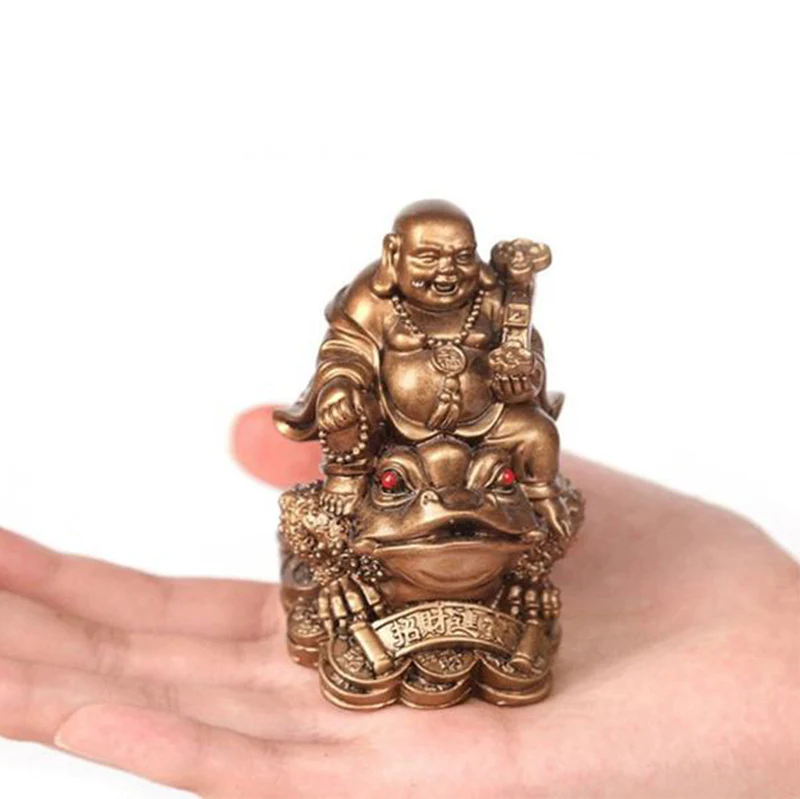 Decorazione ornamentale FengShui Maitreya Toad - Image 4