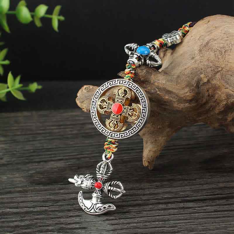 Decorazione per auto sospesa con potere spirituale del Vajra del Tibet - Image 4