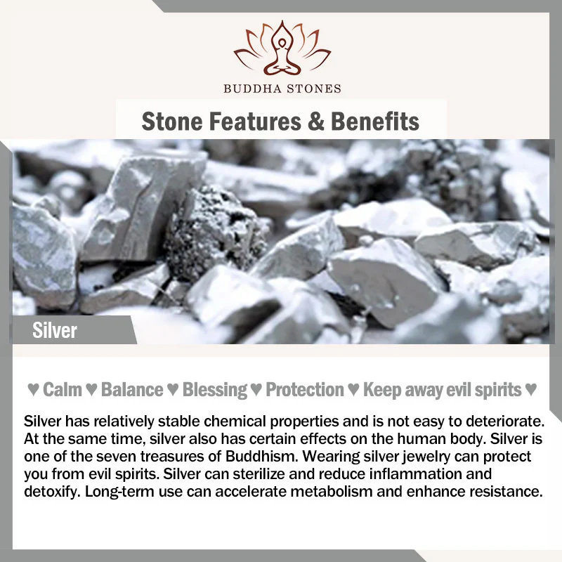 Orecchini Buddha Stones 925 Sterling Silver Lotus Flower Enlightenment - Image 9